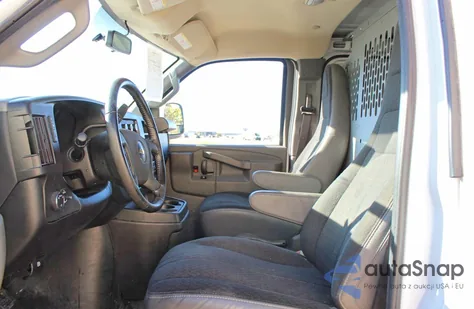 2023 Chevrolet Express G2500 from USA, damaged, VIN 1GCWGAFPXP1243335